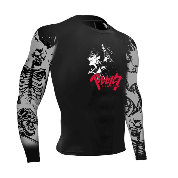 GUTS ENGULFED COMPRESSION LONG SKULLS SLEEVE