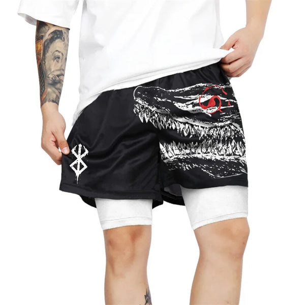 DEATH WOLFES PERFORMANCE SHORTS