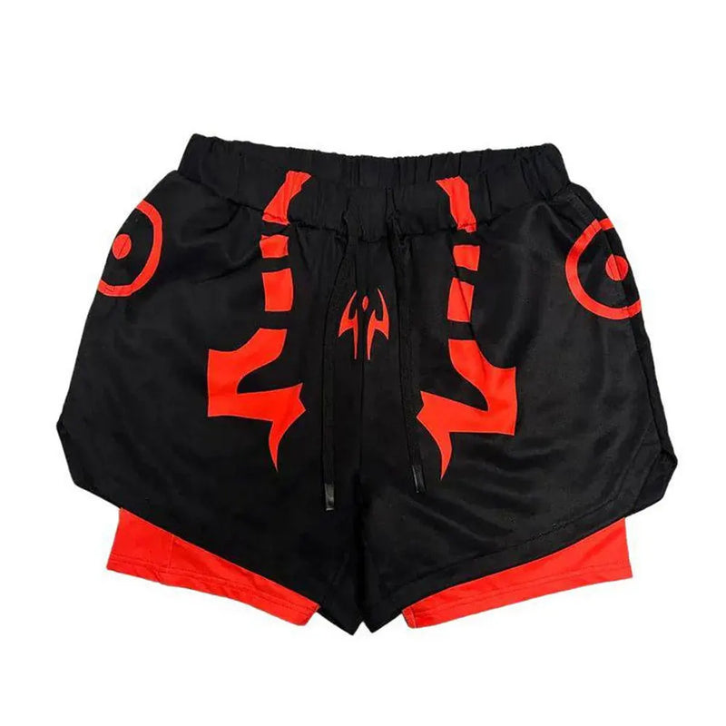 CURSE KING RED PERFORMANCE SHORTS