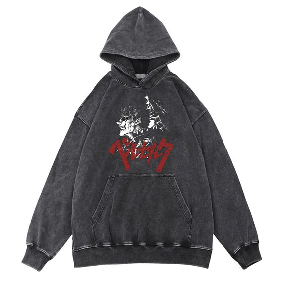 GUTS BLOOD MOON FADED HOODIE