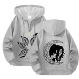 MOON BREATH QUARTER ZIP