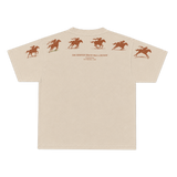 DETOUR 1890 BEIGE TEE