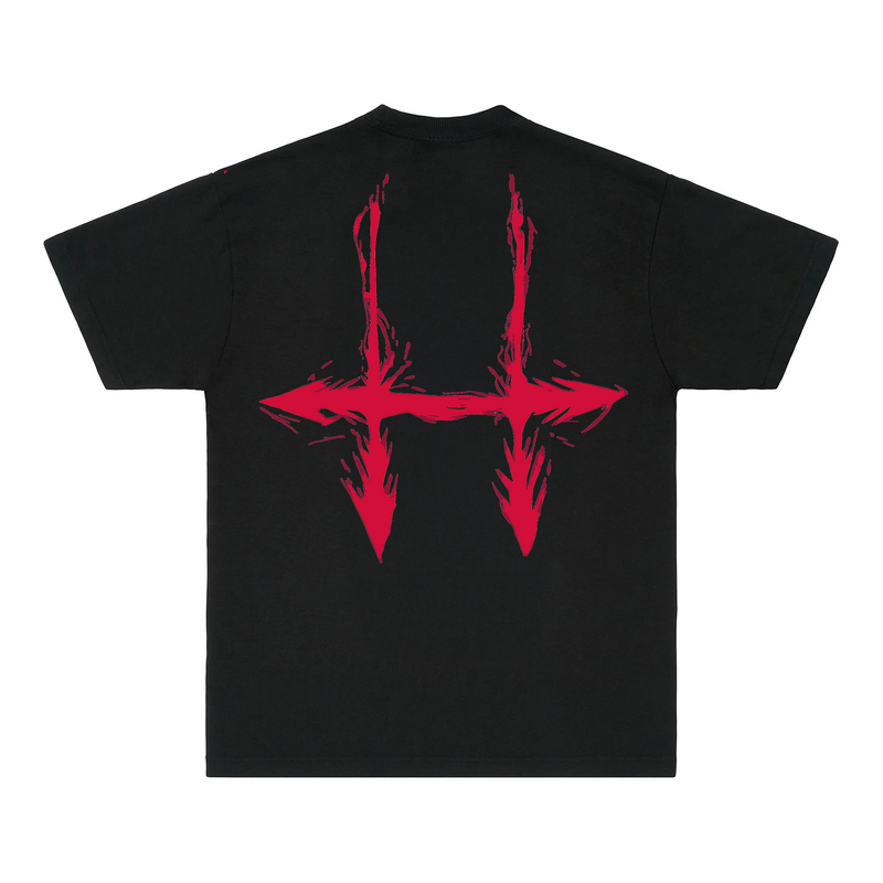 BLOOD MANIPULATION BLACK TEE