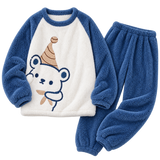 COZY BEAR PLUSH LOUNGE SET