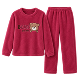 COZY BEAR PLUSH LOUNGE SET