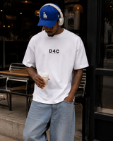 DIRTY DEEDS WHITE TEE