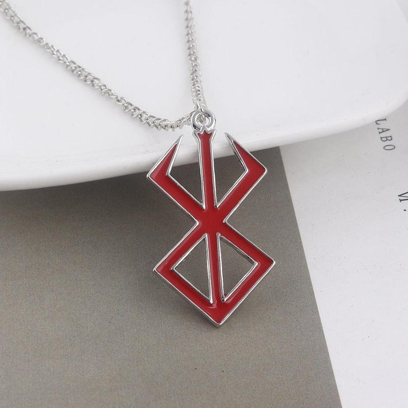 BRAND OF SACRIFICE RED NECKLACE