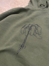 PUNISHMENT MILITARY GREEN HOODIE