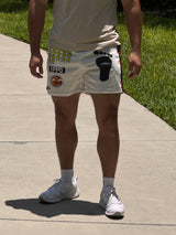 شورت بوكسر شبكي أحمر