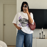 MENACING GRILLZ WHITE TEE