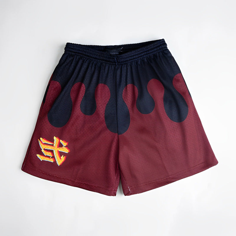 DEMON FAITH MESH SHORTS