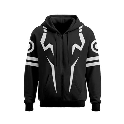 KING OF CURSES ZIP HOODIE