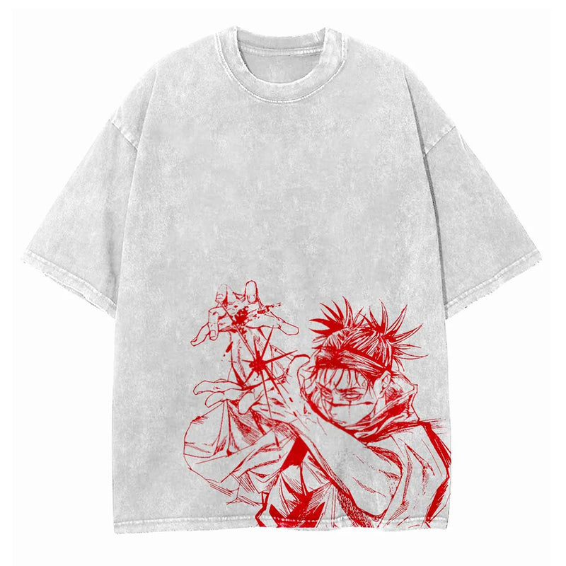 BLOOD MANIPULATION OFF-WHITE VINTAGE TEE