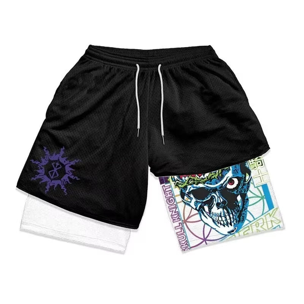 SKULL KNIGHT PERFORMANCE SHORTS