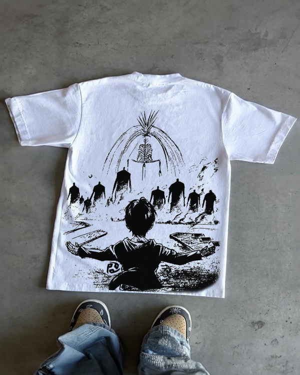 ENDLESS MARCH WHITE TEE