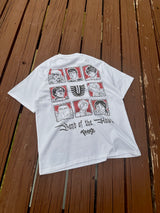 SCHWARZES SCHWERTKÄMPFER-ZEICHNUNGST-T-SHIRT