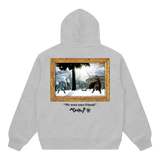 VINTAGE-KAPUZENPULLI MIT TOTENKOPF
