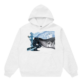 VINTAGE-KAPUZENPULLI MIT TOTENKOPF