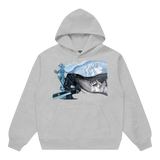 VINTAGE-KAPUZENPULLI MIT TOTENKOPF