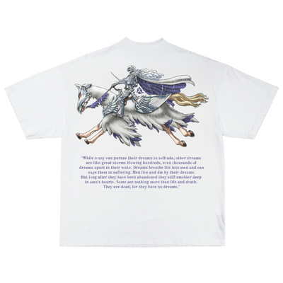 KNIGHT DREAMS WHITE TEE