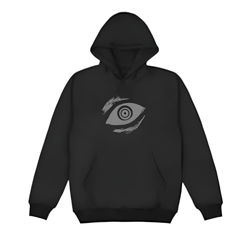 EMPTY THRONE? BLACK GRAPHIC HOODIE