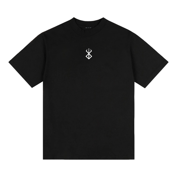 تي شيرت رسم السياف الأسود