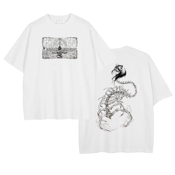 HORIZON ENDS WHITE TEE