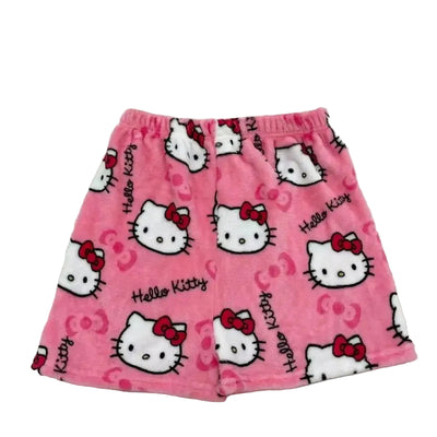 COZY KITTEN LOUNGE SHORTS