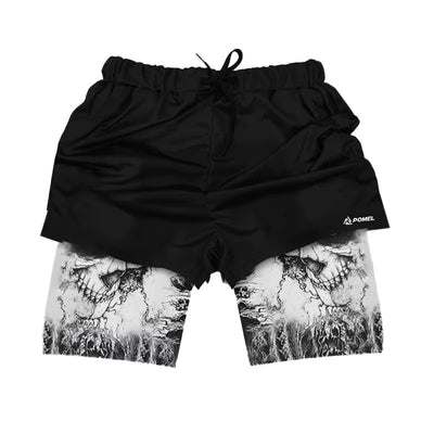 SKULLS PERFORMANCE SHORTS