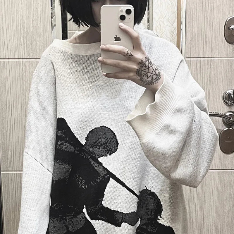 THE PIERCING ECLIPSE KNITTED SWEATER