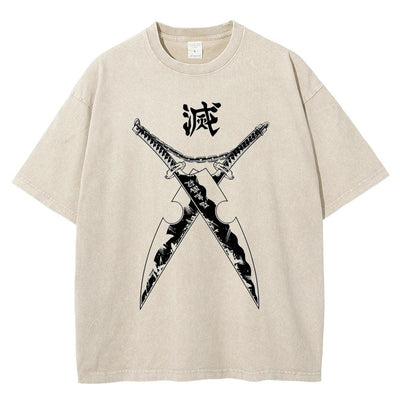 CROSSED NICHIRIN BLADES VINTAGE