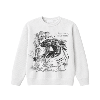 DEAD BAND OFF-WHITE THERMAL KNIT