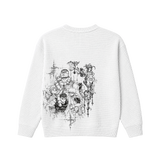 DEAD BAND OFF-WHITE THERMAL KNIT