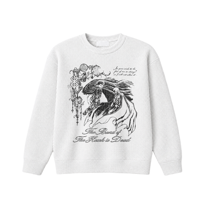 DEAD BAND OFF-WHITE THERMAL KNIT