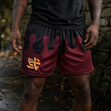 DEMON FAITH MESH SHORTS