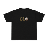 SCHWARZES SCHWERTKÄMPFER-ZEICHNUNGST-T-SHIRT