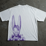 DIRTY DEEDS WHITE TEE