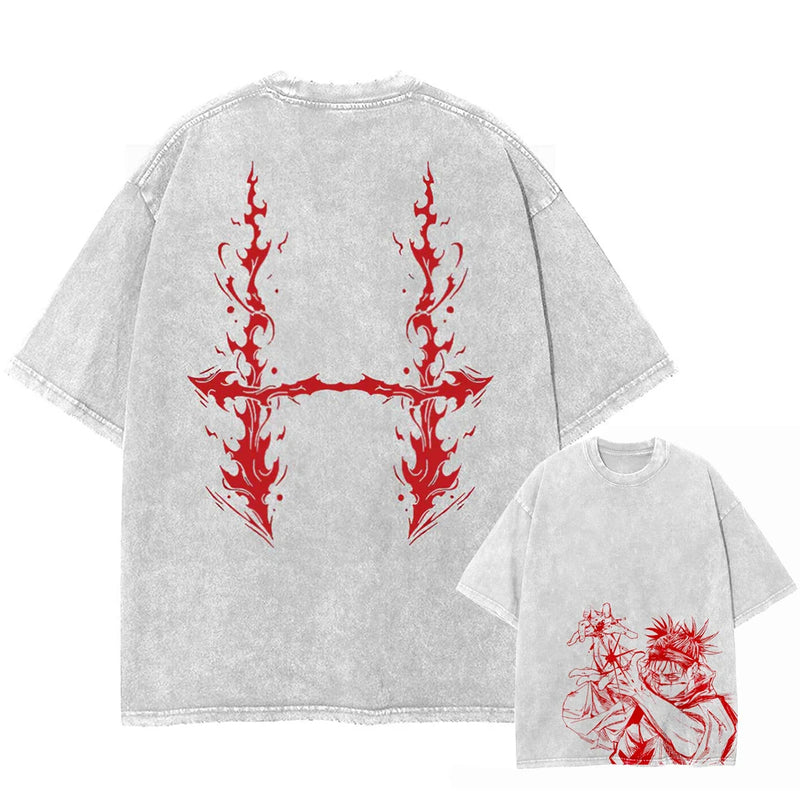 BLOOD MANIPULATION OFF-WHITE VINTAGE TEE