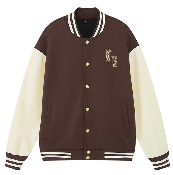 CENTIPEDE RUSSET - BASEBALL VARSITY JACKET