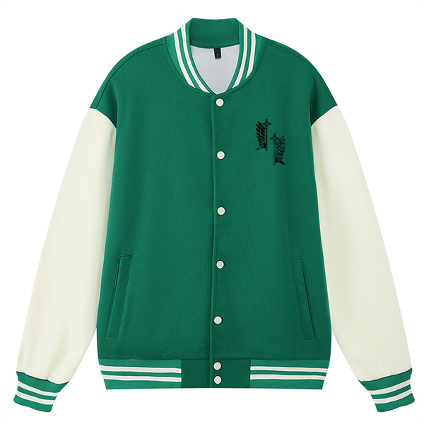 ATTACK BASIL - BASEBALL VARSITY JACKET