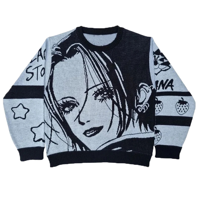 STAR OF THE BLACK STONES KNITTED SWEATER