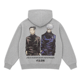 THE STRONGEST HEATHER GREY HOODIE
