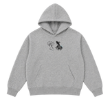 THE STRONGEST HEATHER GREY HOODIE