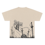 GRAVE OF SWORDS BEIGE TEE