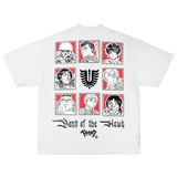 SCHWARZES SCHWERTKÄMPFER-ZEICHNUNGST-T-SHIRT