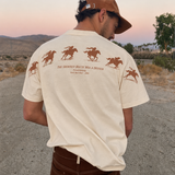 DETOUR 1890 BEIGE TEE