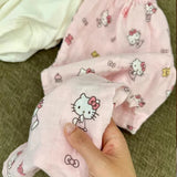 BLUSH KITTEN LIGHTWEIGHT POUNGE PANTS