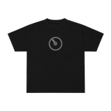 DISC HALFTONE BLACK TEE