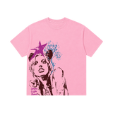 STAR BLOOM LIGHT PINK TEE