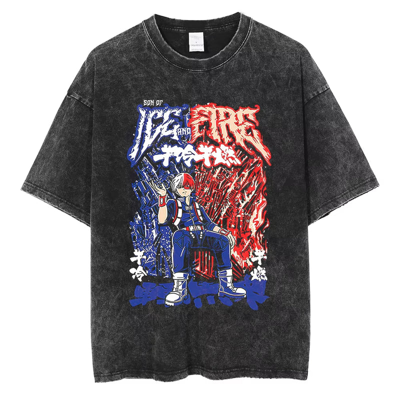 ICE X FIRE VINTAGE TEE